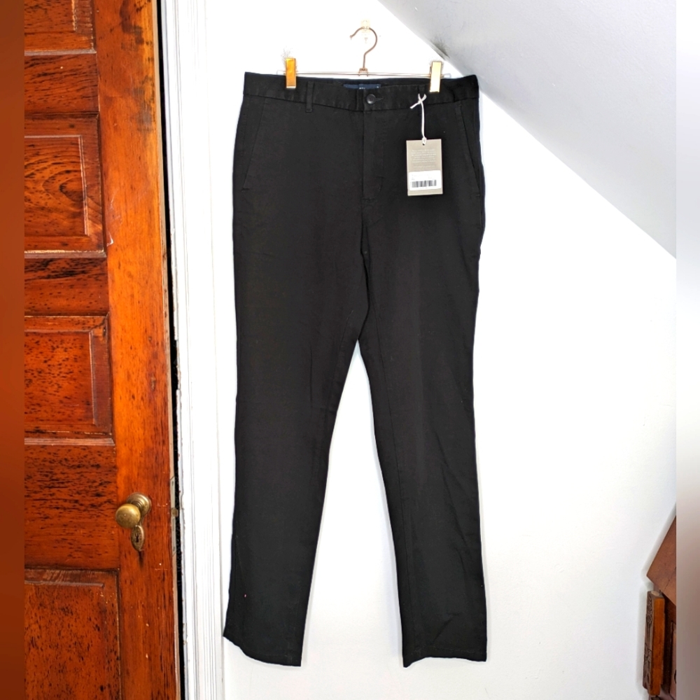 EVERLANE Men's The Performance Straight Chino Black | Uniform NEW Size 32 x 30
